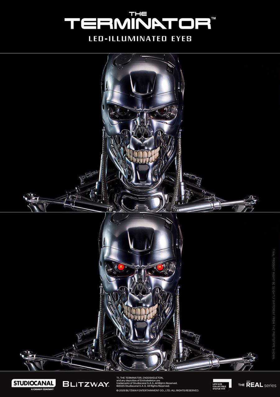T-800 Endoskeleton Life-size Bust Replica 1/1