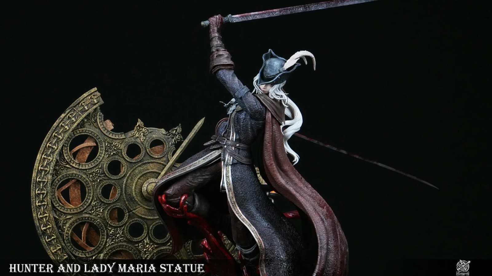 Bloodborne Fight in the Astral Clock Tower Lady Maria vs. Hunter