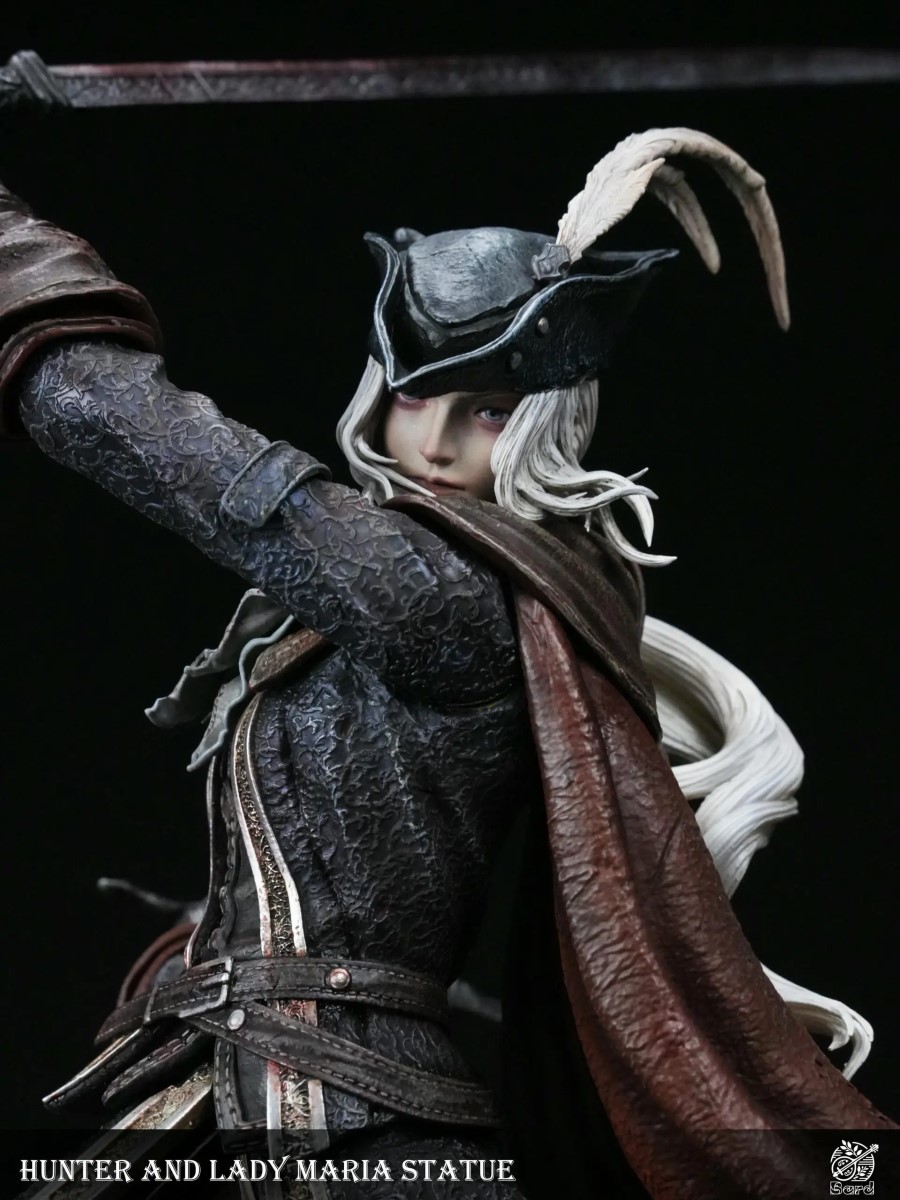 Bloodborne Fight in the Astral Clock Tower Lady Maria vs. Hunter