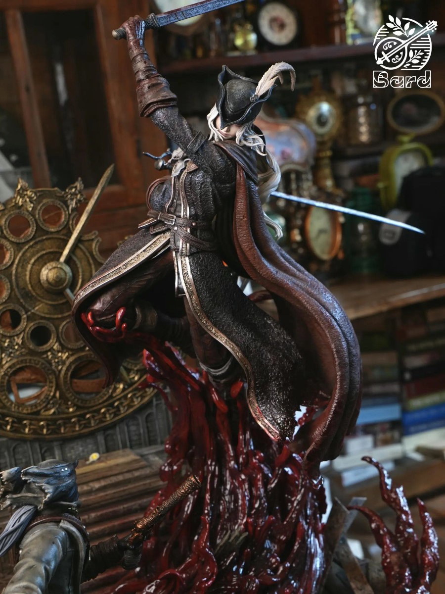 Bloodborne Fight in the Astral Clock Tower Lady Maria vs. Hunter