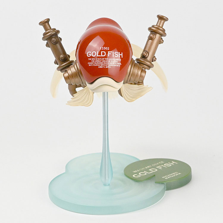 IMAGINARY DEVICE #01 GOLD FISH Scarlet & Navy