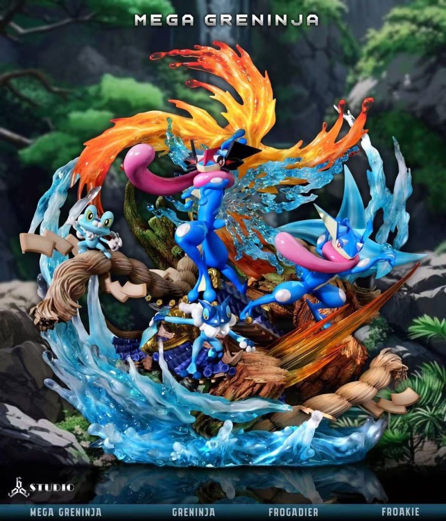 Mega Greninja Water Shuriken All Out - Pokemon