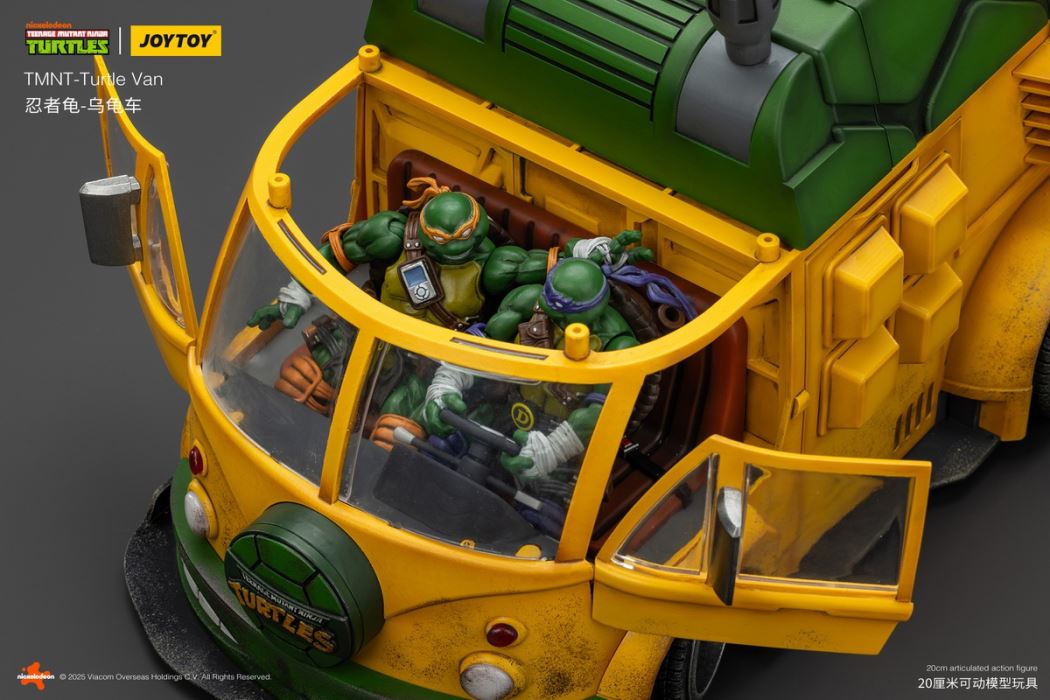 TMNT Ninja Turtles - Turtle Car & Ronnie the Nail 1/18