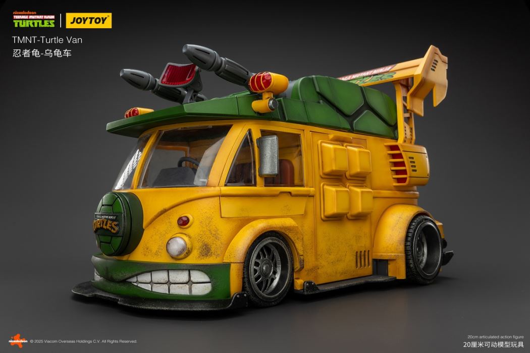 TMNT Ninja Turtles - Turtle Car & Ronnie the Nail 1/18