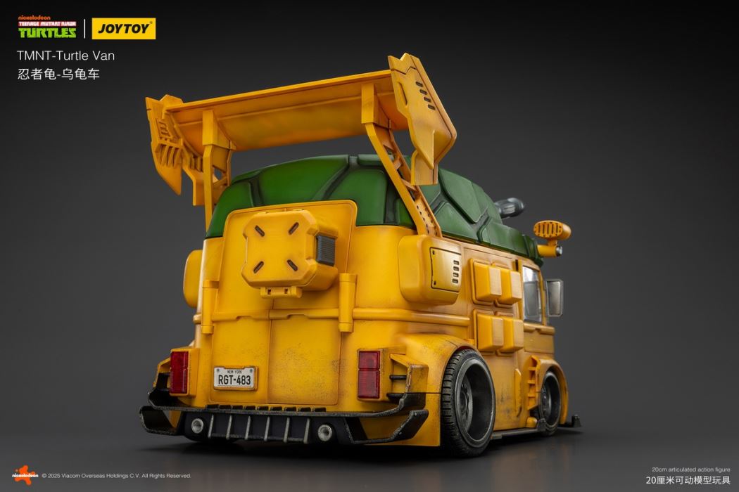 TMNT Ninja Turtles - Turtle Car & Ronnie the Nail 1/18