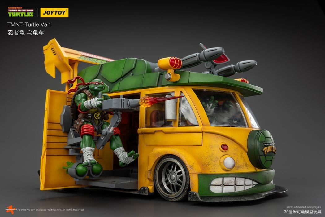 TMNT Ninja Turtles - Turtle Car & Ronnie the Nail 1/18