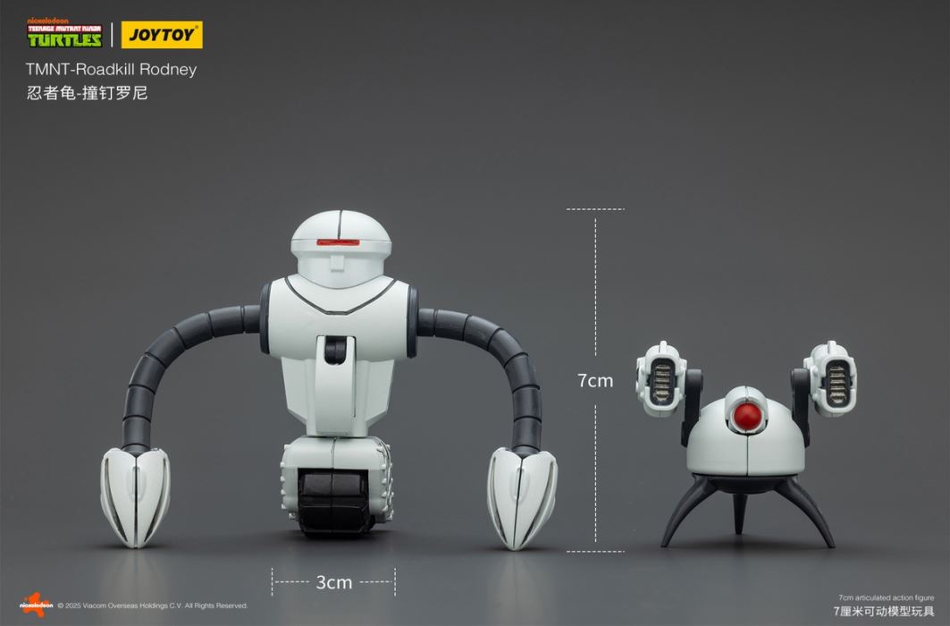 TMNT Ninja Turtles - Turtle Car & Ronnie the Nail 1/18