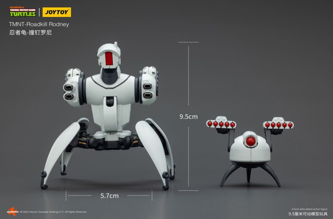 TMNT Ninja Turtles - Turtle Car & Ronnie the Nail 1/18