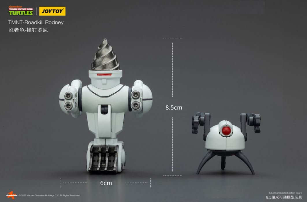 TMNT Ninja Turtles - Turtle Car & Ronnie the Nail 1/18