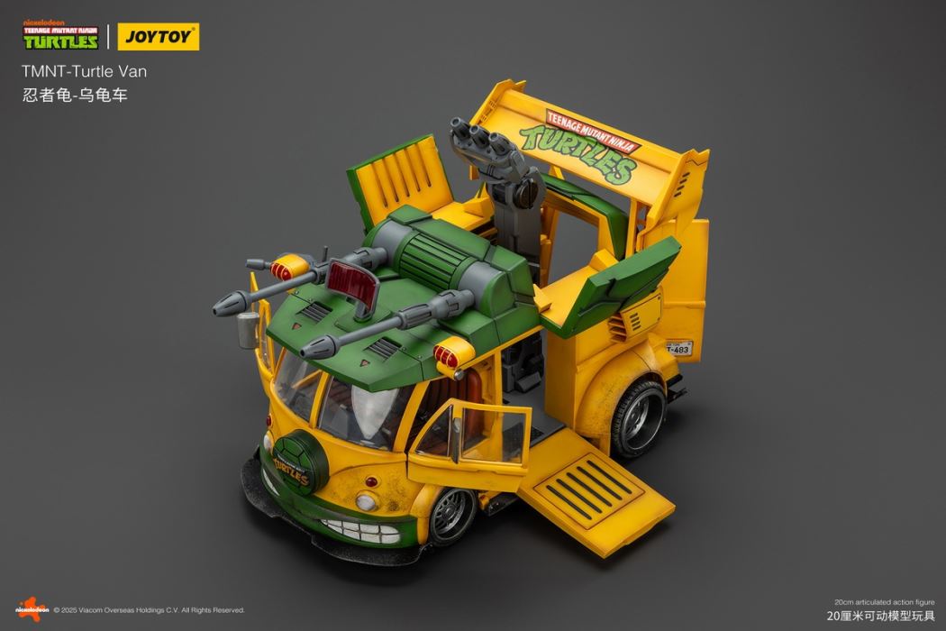 TMNT Ninja Turtles - Turtle Car & Ronnie the Nail 1/18