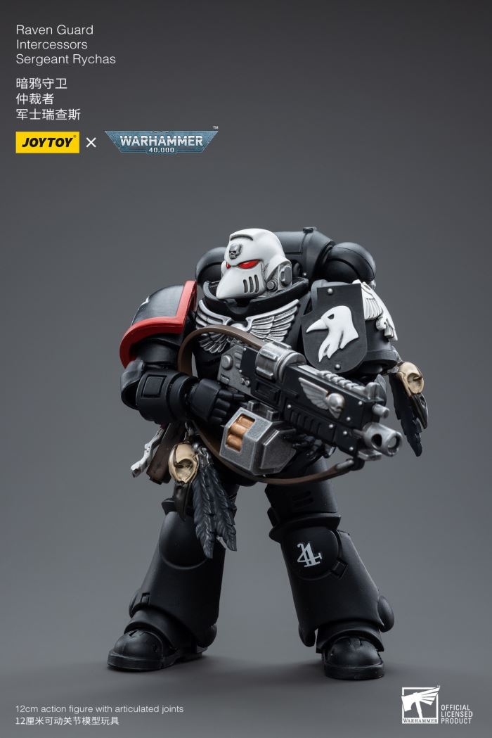 Ultramarines Primaris Lieutenant Agaranth/Jump Pack Captain/Raven Arbiter Sergeant Richas 1/18