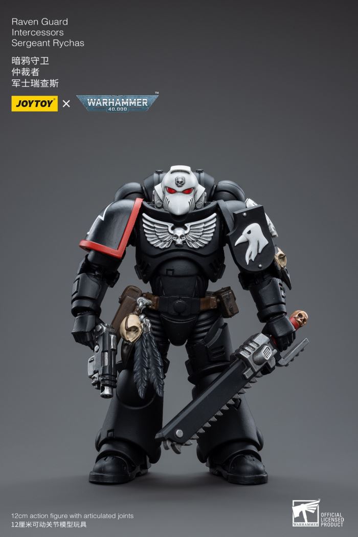 Ultramarines Primaris Lieutenant Agaranth/Jump Pack Captain/Raven Arbiter Sergeant Richas 1/18