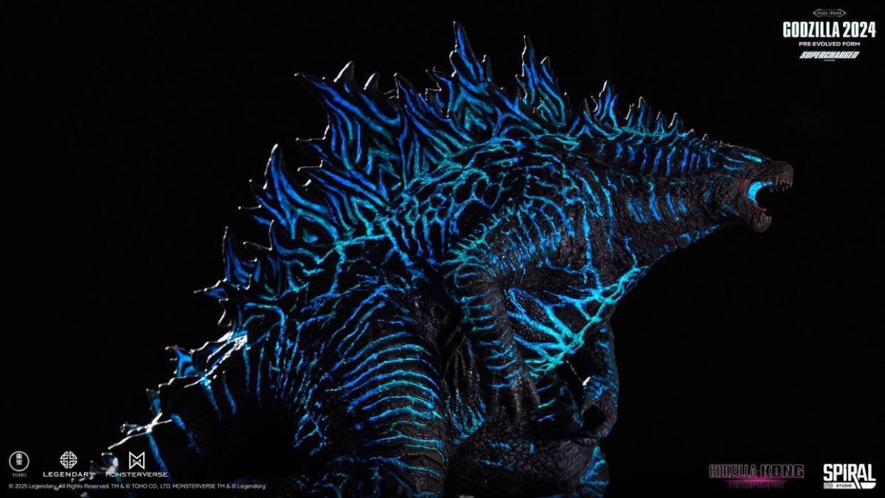 Hall of Fame Godzilla 2024 Pre-evolved Form (Supercharged Version) statue
