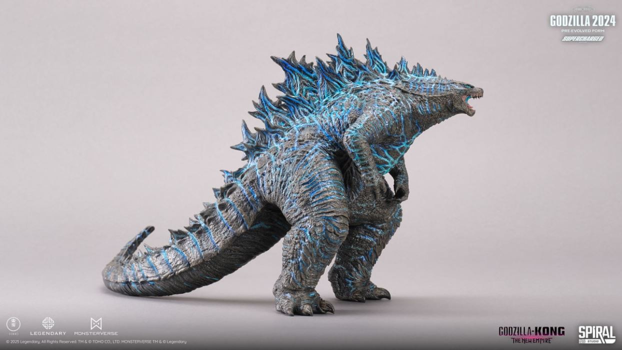 Hall of Fame Godzilla 2024 Pre-evolved Form (Supercharged Version) statue