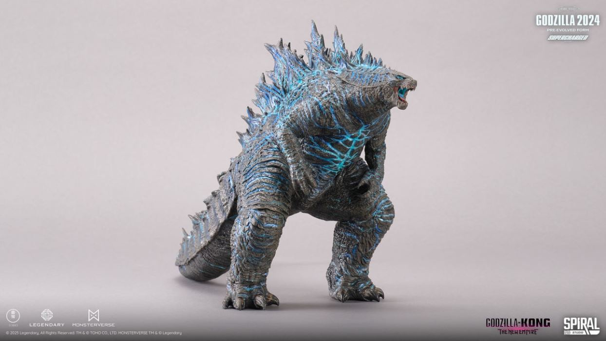 Hall of Fame Godzilla 2024 Pre-evolved Form (Supercharged Version) statue