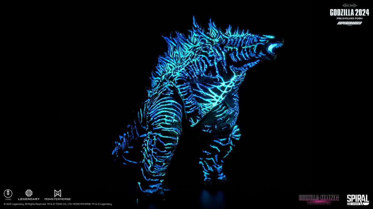 Hall of Fame Godzilla 2024 Pre-evolved Form (Supercharged Version) statue