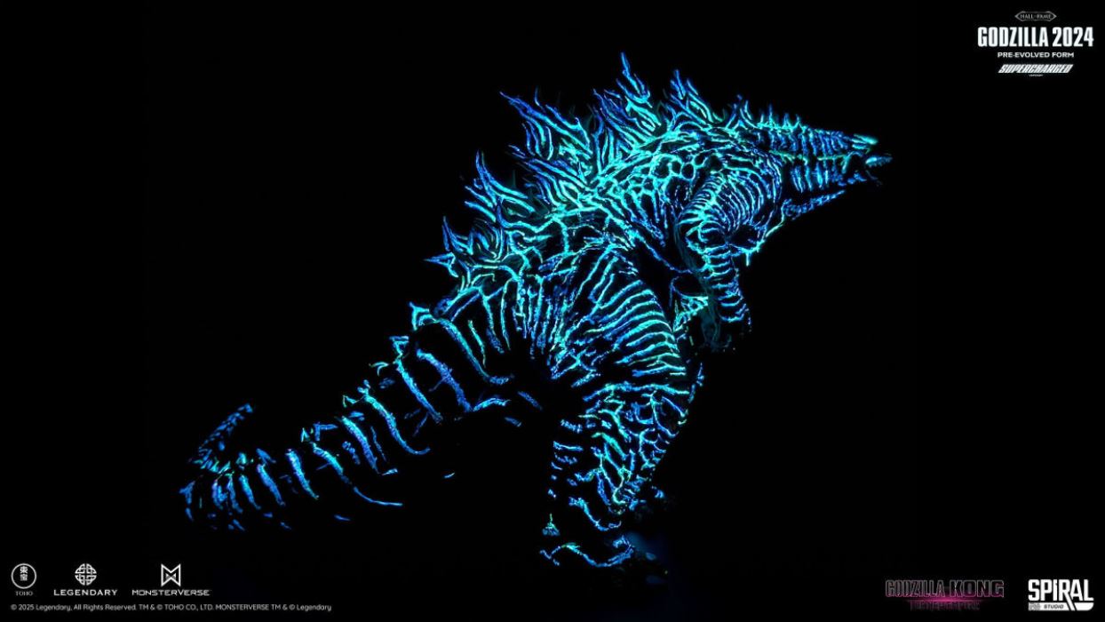 Hall of Fame Godzilla 2024 Pre-evolved Form (Supercharged Version) statue