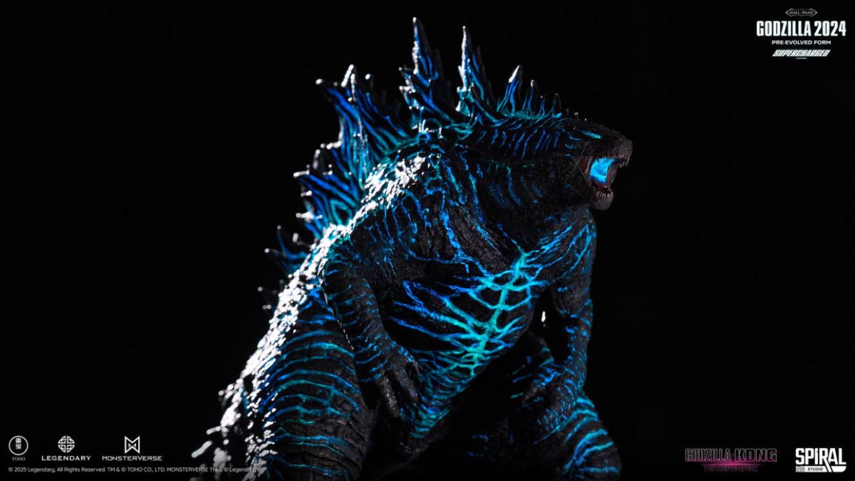Hall of Fame Godzilla 2024 Pre-evolved Form (Supercharged Version) statue