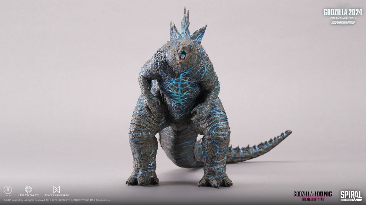 Hall of Fame Godzilla 2024 Pre-evolved Form (Supercharged Version) statue