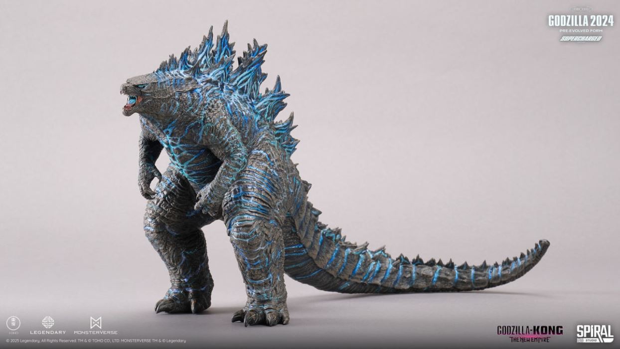 Hall of Fame Godzilla 2024 Pre-evolved Form (Supercharged Version) statue