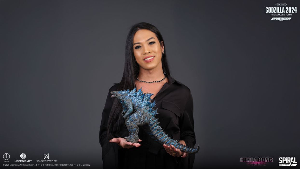 Hall of Fame Godzilla 2024 Pre-evolved Form (Supercharged Version) statue
