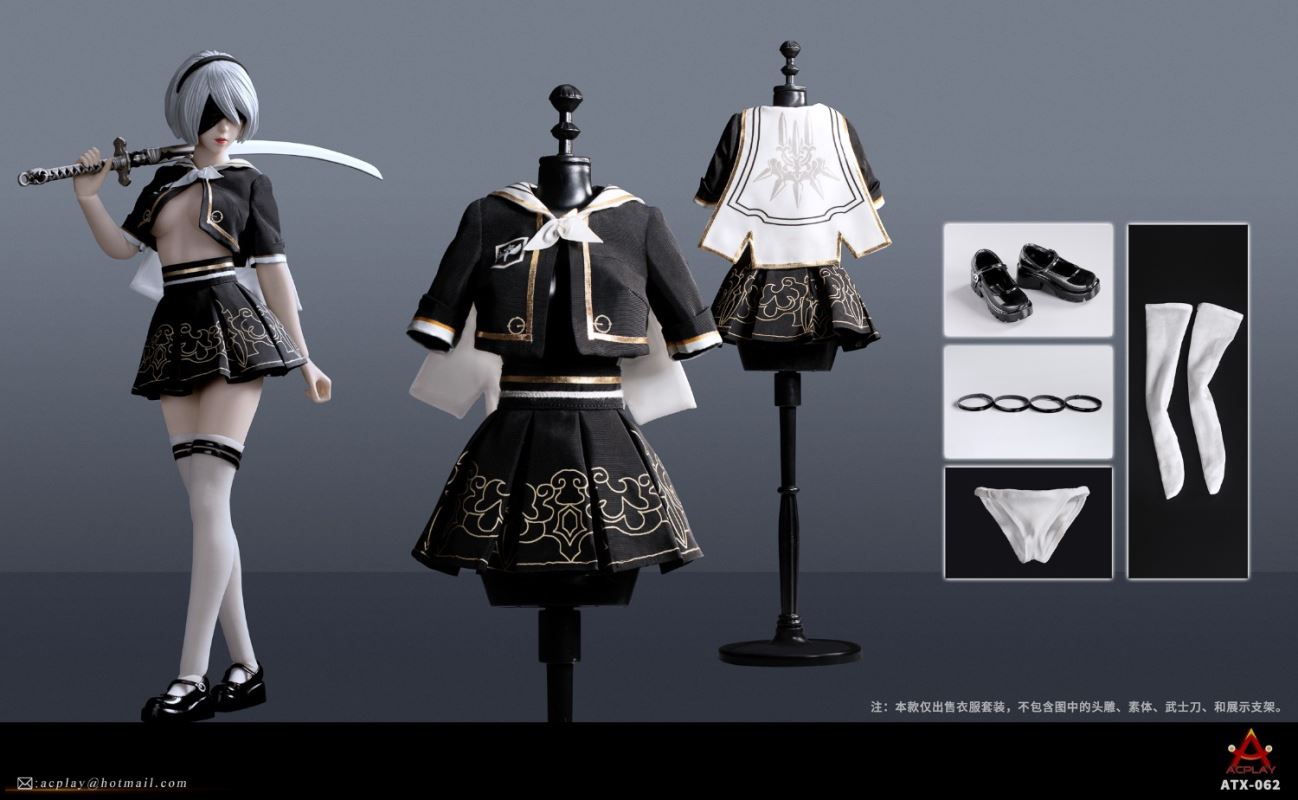 Android Seductive JK Costume Set 1/6