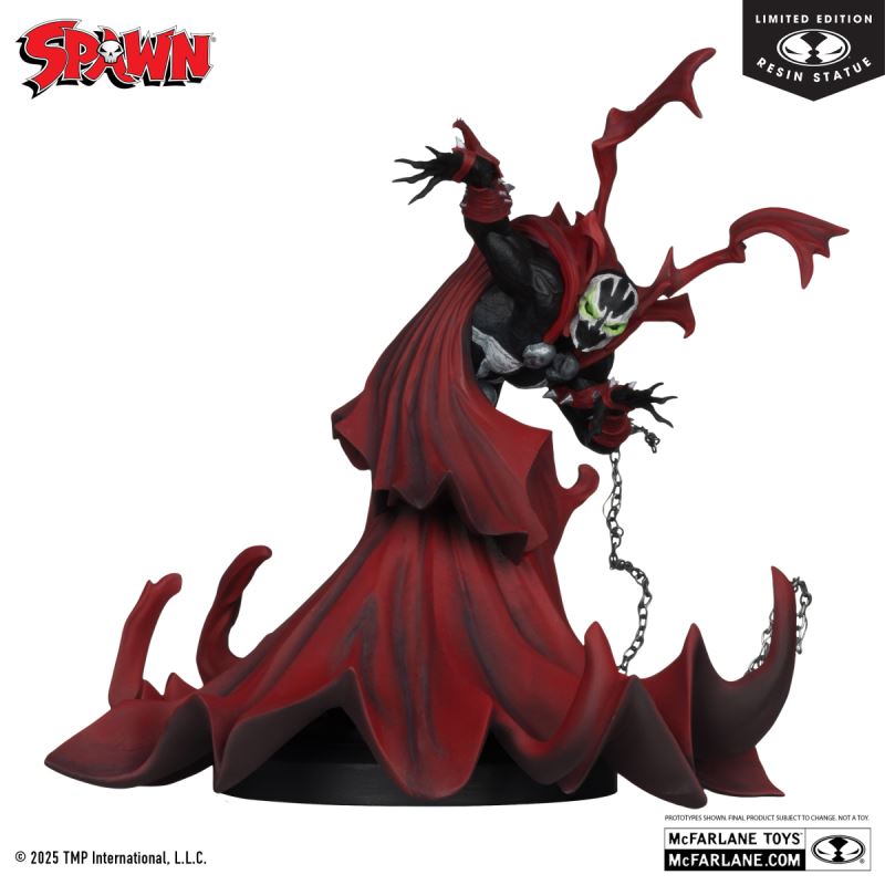 Spawn Inspired by the Art of Greg Capullo (Black White & Red All Over) 1/10