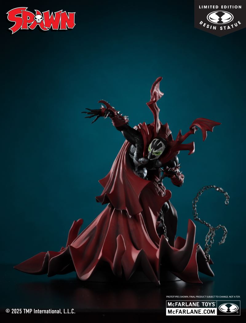 Spawn Inspired by the Art of Greg Capullo (Black White & Red All Over) 1/10