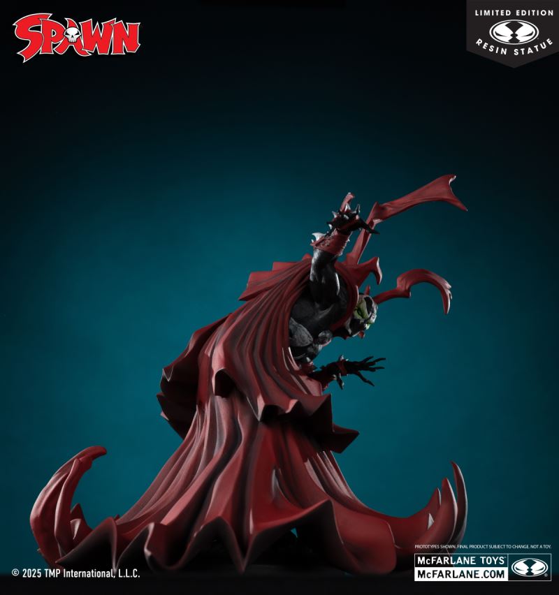 Spawn Inspired by the Art of Greg Capullo (Black White & Red All Over) 1/10