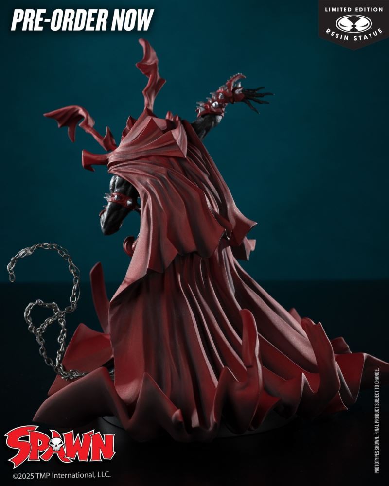 Spawn Inspired by the Art of Greg Capullo (Black White & Red All Over) 1/10