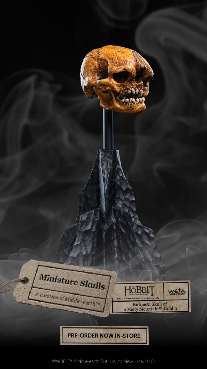 The Hobbit Skull of a Misty Mountain Goblin