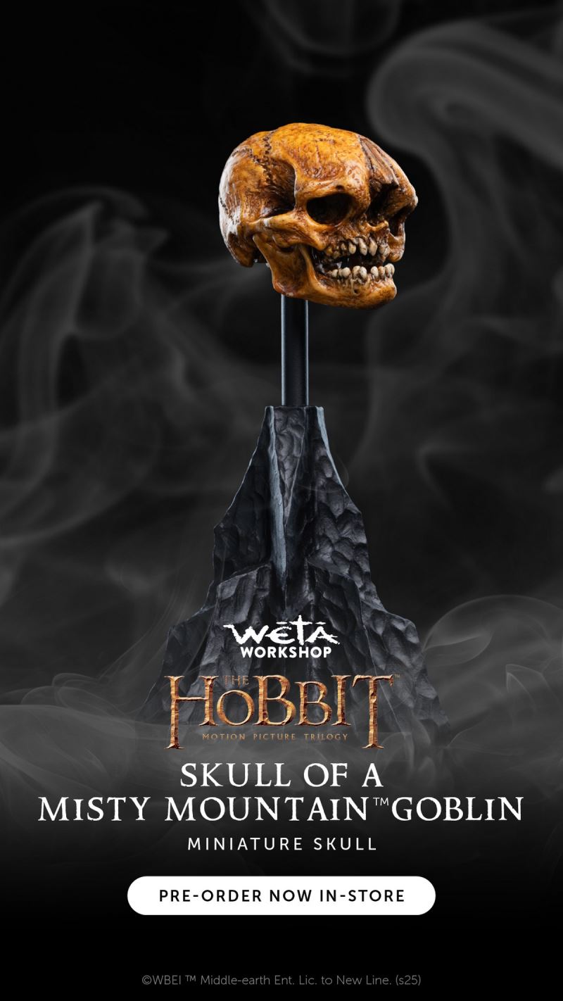 The Hobbit Skull of a Misty Mountain Goblin
