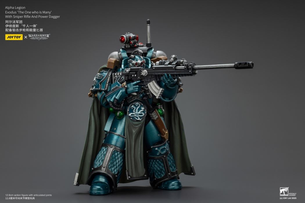 Alpha Legion - Isydus One Thousand / Chief Headhunter / Headhunter 1/18