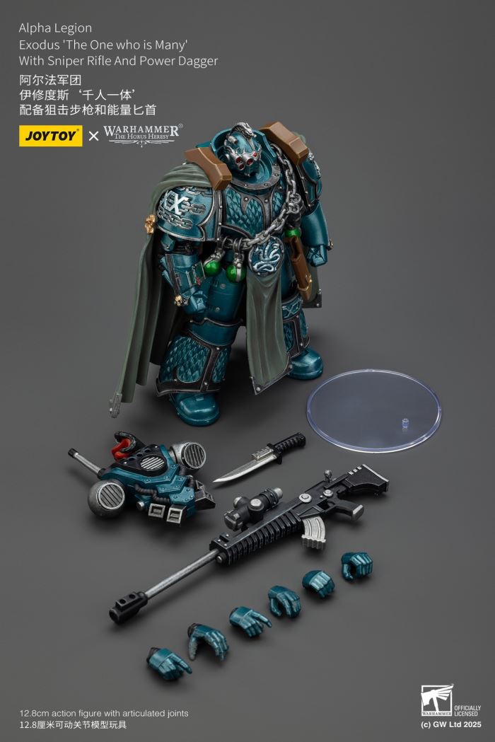 Alpha Legion - Isydus One Thousand / Chief Headhunter / Headhunter 1/18