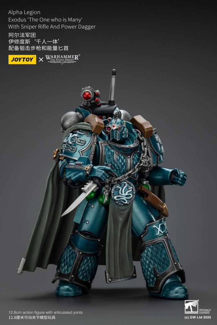Alpha Legion - Isydus One Thousand / Chief Headhunter / Headhunter 1/18