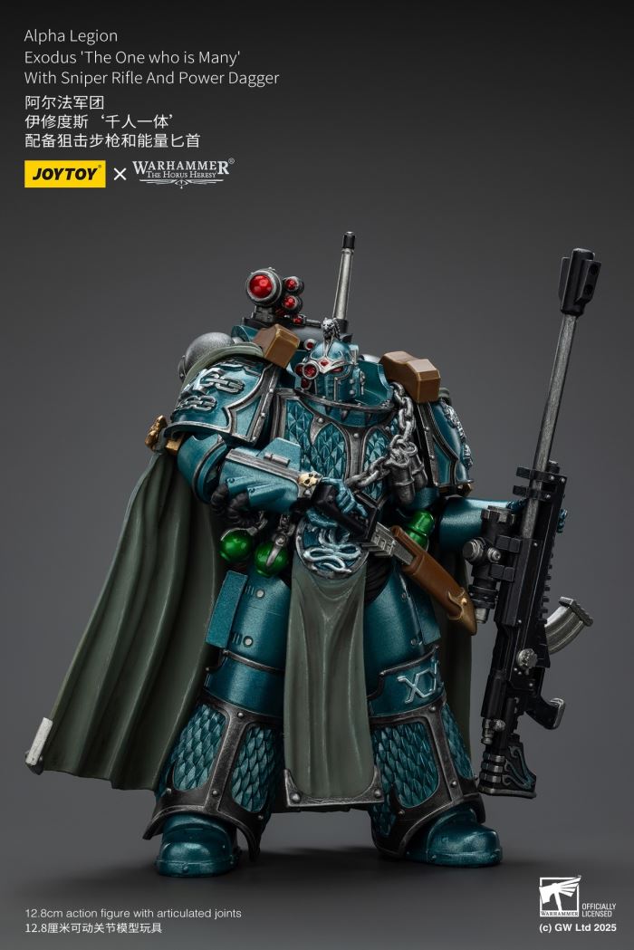 Alpha Legion - Isydus One Thousand / Chief Headhunter / Headhunter 1/18