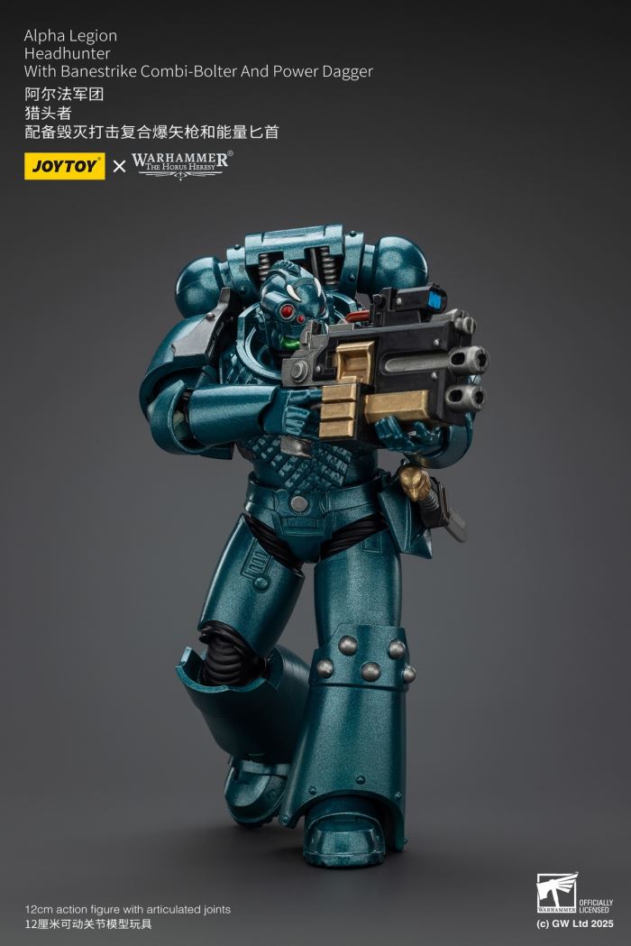 Alpha Legion - Isydus One Thousand / Chief Headhunter / Headhunter 1/18
