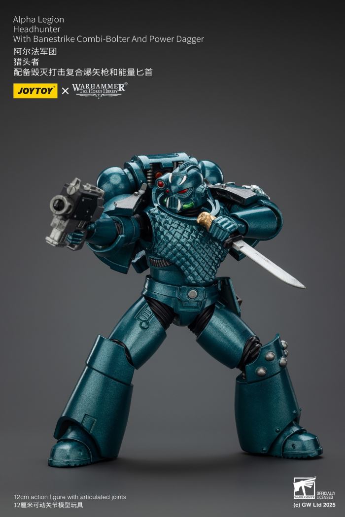 Alpha Legion - Isydus One Thousand / Chief Headhunter / Headhunter 1/18