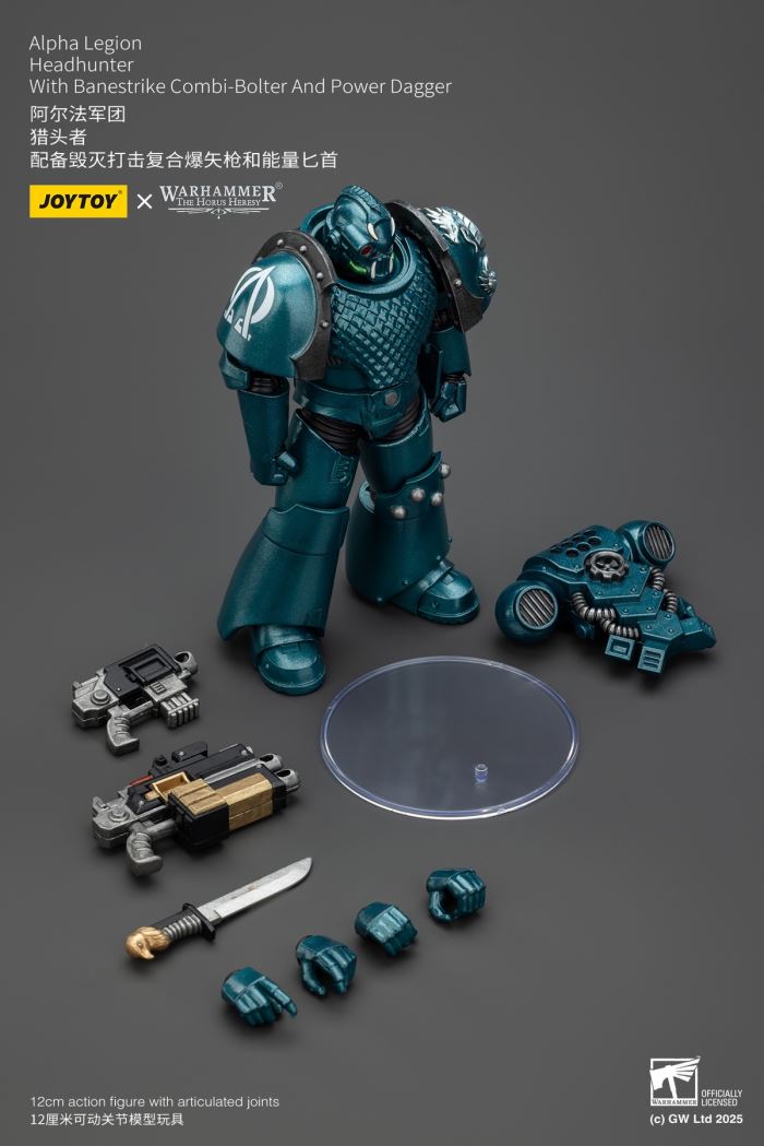 Alpha Legion - Isydus One Thousand / Chief Headhunter / Headhunter 1/18