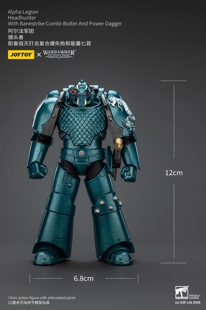 Alpha Legion - Isydus One Thousand / Chief Headhunter / Headhunter 1/18