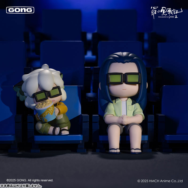 The Legend of Hei 2 Character Daily Life Chibi