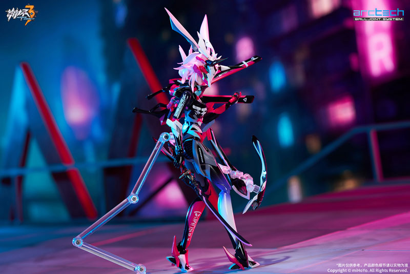 ARCTECH Posable Series Honkai Impact 3rd Sakura Yae Darkbolt Jonin Neon Shade Ver