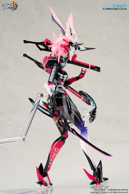 ARCTECH Posable Series Honkai Impact 3rd Sakura Yae Darkbolt Jonin Neon Shade Ver