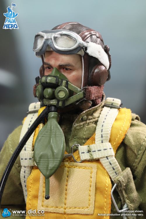 Captain Leif, a pilot of the U.S. Army Air Force in World War II 1/12