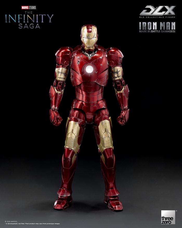 DLX Iron Man Mark 3 (Battle Damaged Version)