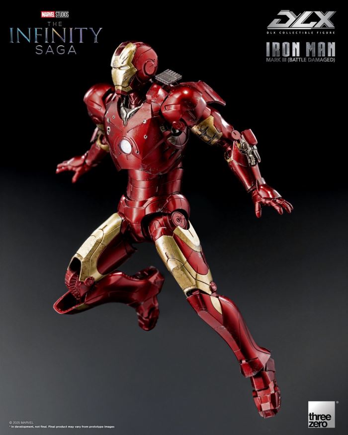 DLX Iron Man Mark 3 (Battle Damaged Version)