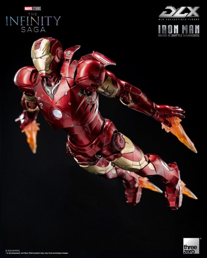 DLX Iron Man Mark 3 (Battle Damaged Version)