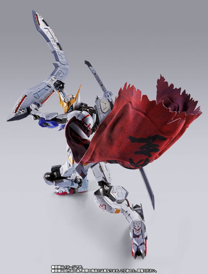 METAL BUILD Gundam Barbatos (4th form) + Boomerang Mace