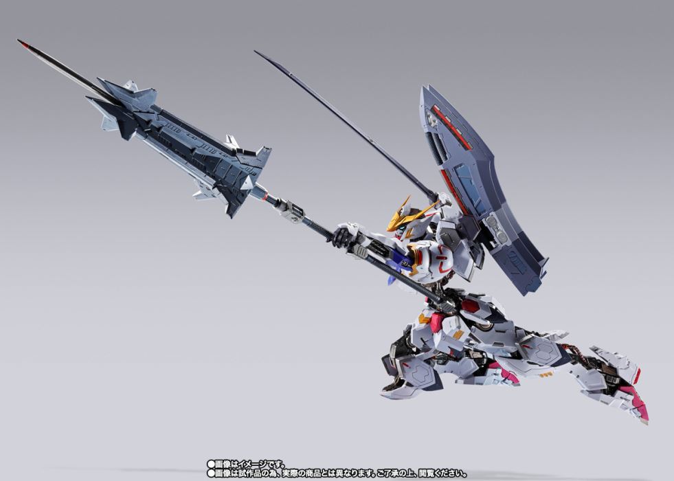 METAL BUILD Gundam Barbatos (4th form) + Boomerang Mace