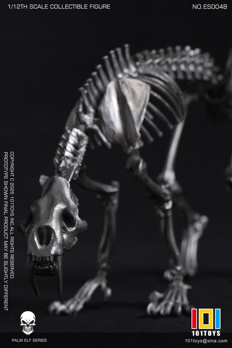 Pocket Elf Series - Sabre-toothed Tiger Skeleton Body 1/12